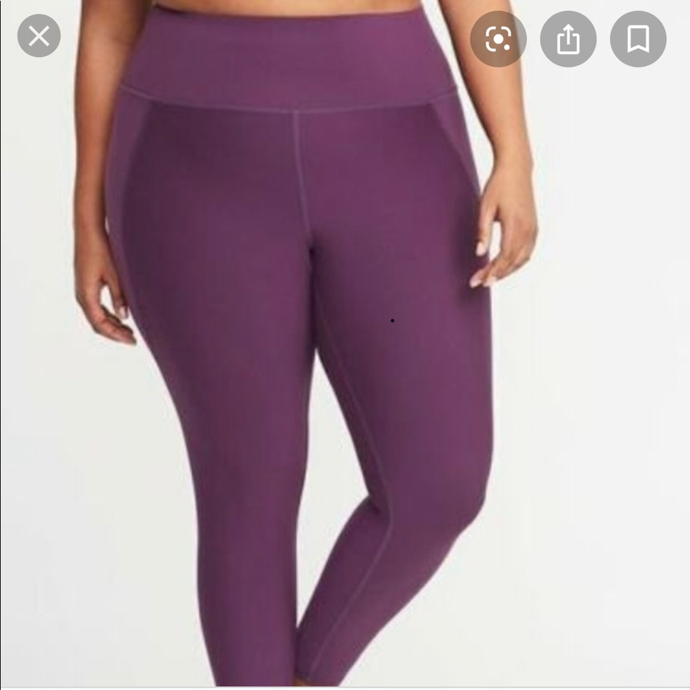 COPY - Old Navy Active leggings (3X) in purple